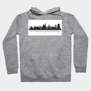 Ottawa Black/White City Scape Hoodie